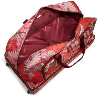 Vera Bradley Large Wheeled Duffel Bag