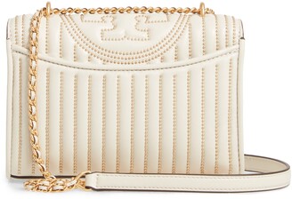 Tory Burch Small Fleming Studded Leather Convertible Shoulder Bag