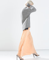 Thumbnail for your product : Zara 29489 Long Skirt With Elastic Waist