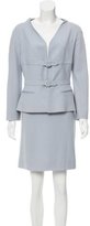 Thumbnail for your product : Valentino Virgin Wool Skirt Suit