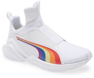 puma laceless trainers