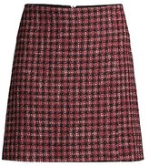 Thumbnail for your product : HUGO BOSS Veljara Tweed A-line Skirt