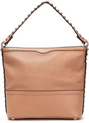 Rebecca Minkoff Blythe Small Studded Textured-leather Shoulder Bag
