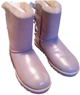Thumbnail for your product : UGG Metallic Suede Ankle boots