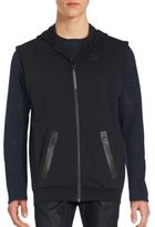 Thumbnail for your product : Puma Sleeveless Zipped Hooded Jacket