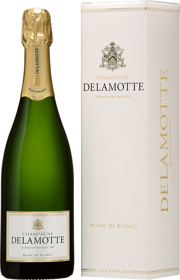 Delamotte Blanc de Blancs Champagne NV Gift Box, France, 750ml
