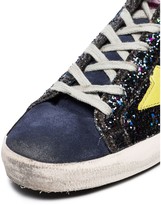 Thumbnail for your product : Golden Goose glitter embellished Superstar sneakers