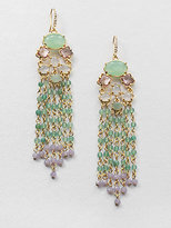Thumbnail for your product : ABS by Allen Schwartz Cluster Chandelier Earrings