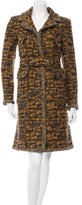 Thumbnail for your product : Chanel Belted Tweed Coat