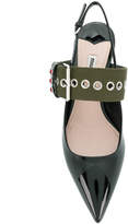 Thumbnail for your product : Miu Miu pointed toe pumps