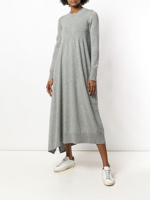 Barrie Bright Side cashmere dress