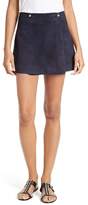 Thumbnail for your product : Theory Murta Wilmore Suede Miniskirt