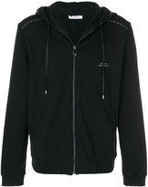 Thumbnail for your product : Versace Zipped Hooded Jacket