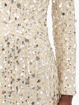 Thumbnail for your product : Rasario Sequinned Boat-neck Tulle Dress - Silver