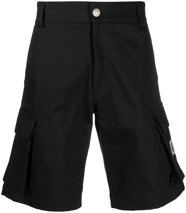 womens cargo shorts with zipper pockets