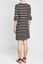 Thumbnail for your product : Velvet Andena Striped Dress with Cotton