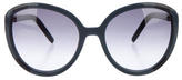 Thumbnail for your product : Chloé Blue Cat-Eye Sunglasses