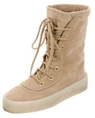 Yeezy Suede Crepe Ankle Boots