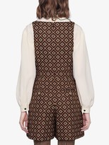 Thumbnail for your product : Gucci Square G print playsuit