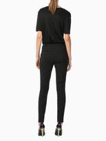 Thumbnail for your product : Jason Wu Jersey Short Sleeve T-Shirt With Lace And Chiffon Trim