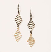 Thumbnail for your product : LOFT Dangling Pave Drop Earrings