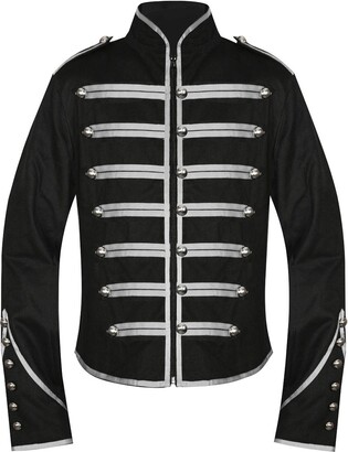 black marching band jacket