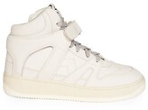 Thumbnail for your product : Isabel Marant Brooklee Suede Leather High-top Sneakers