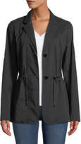 Thumbnail for your product : Lafayette 148 New York Porsha Sander Stripe Jacket w/ Adjustable Cord
