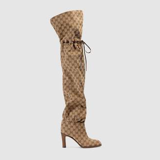 gg canvas over the knee boots