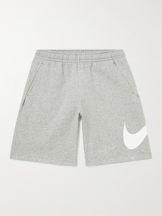 nike grey sweatshorts