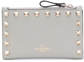 Valentino Garavani Rockstud bi-fold coin purse