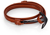 Thumbnail for your product : Miansai Anchor Leather Bracelet