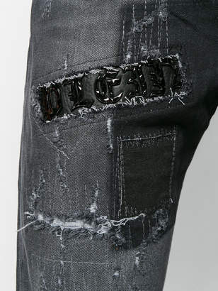 Philipp Plein Gothic Plein Super Straight Cut jeans