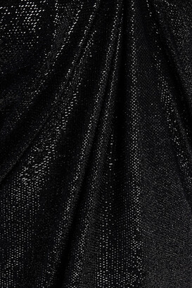 Mason by Michelle Mason Crystal-embellished Metallic Stretch-jersey Dress