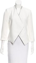 Thumbnail for your product : Alice + Olivia Draped Open Front Blazer