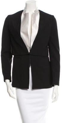 3.1 Phillip Lim Double-Layer Collarless Jacket