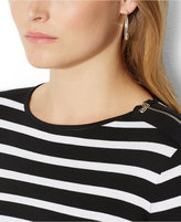Thumbnail for your product : Lauren Ralph Lauren Plus Size Long-Sleeve Striped Top