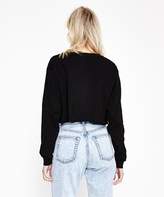 Thumbnail for your product : Stussy TYLER LS CROP TEE - BLACK
