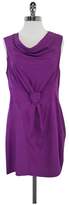 Thumbnail for your product : Madison Marcus Purple Silk Sleeveless Dress