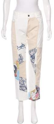 Stella McCartney 2016 Mid-Rise Printed Jeans w/ Tags