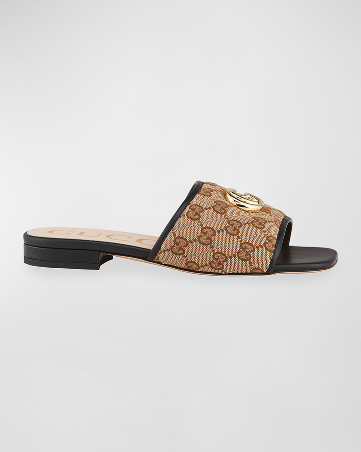 Gucci Jolie Original GG Canvas Slides ShopStyle