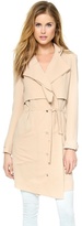 Thumbnail for your product : Haute Hippie Drapey Trench