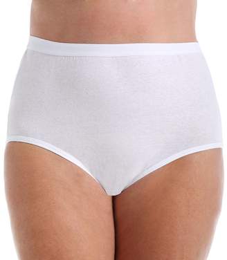 Fruit of the Loom Fit for Me Women`s Plus Size Cotton Brief Panties