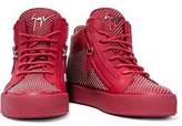 Thumbnail for your product : Giuseppe Zanotti D Giuseppe Zanotti Design Studded Leather High-Top Sneakers