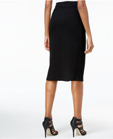 Thumbnail for your product : Kensie Faux-Wrap Ponte Pencil Skirt