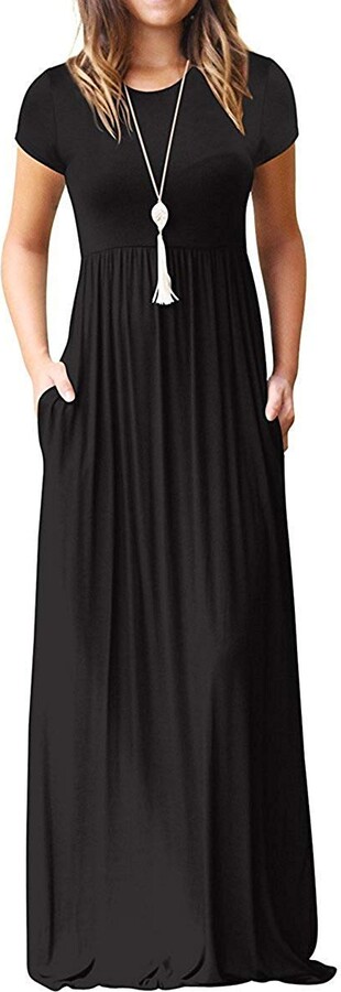 plain maxi dresses uk