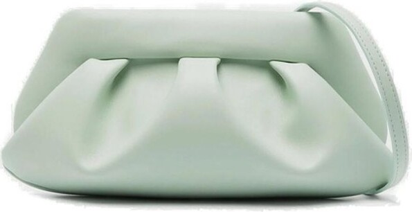 Themoire Emera Ruched Clutch Bag