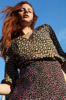 Thumbnail for your product : Rebecca Taylor Louisa Floral V-Neck Top