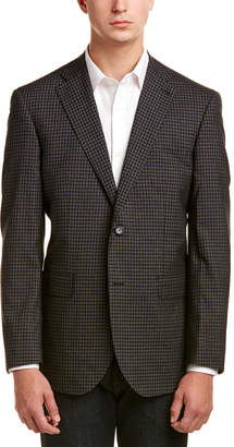 Zanetti Napoli Modern Fit Wool-Blend Jacket