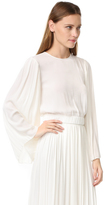 Thumbnail for your product : Elizabeth and James Ava Pleated Sleeve Blouse